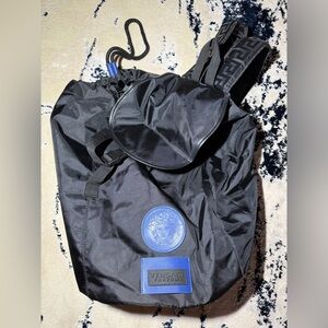 Versace Parfums Black and Blue Men's Backpack like new condition!